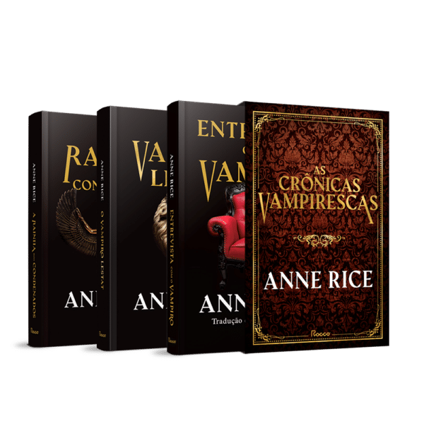 Box especial Crônicas Vampirescas – Anne Rice (3 livros capa dura)