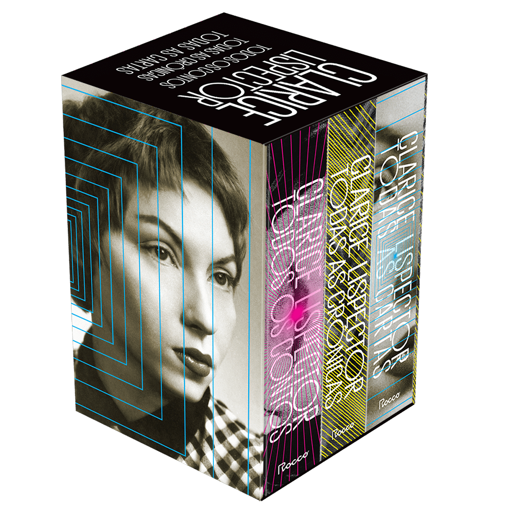 Caixa “Todos” de Clarice Lispector (3 livros em capa dura)