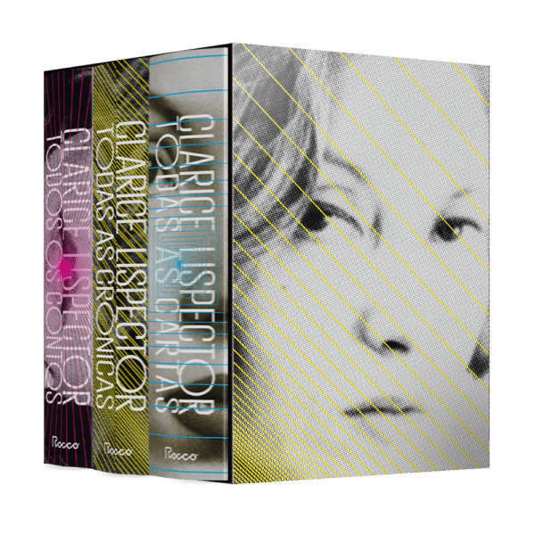 Caixa “Todos” de Clarice Lispector (3 livros em capa dura)