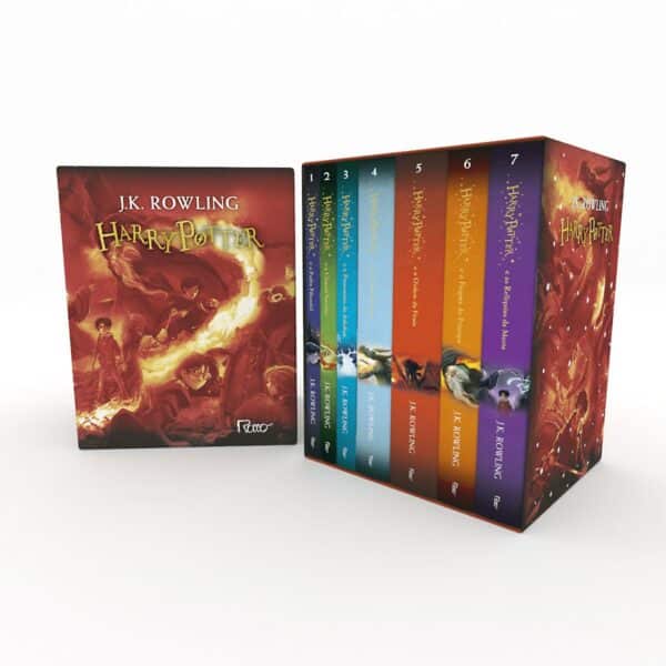 Box Harry Potter vermelho (edição “britânica”)
