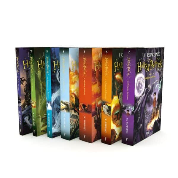 Box Harry Potter vermelho (edição “britânica”)