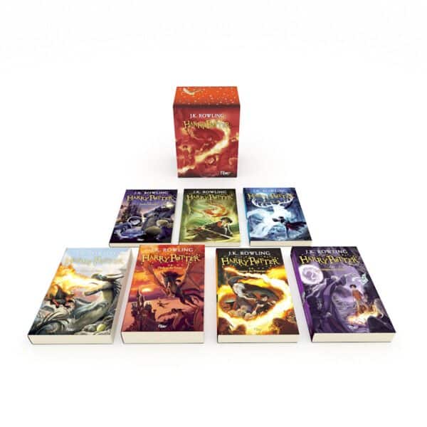 Box Harry Potter vermelho (edição “britânica”)