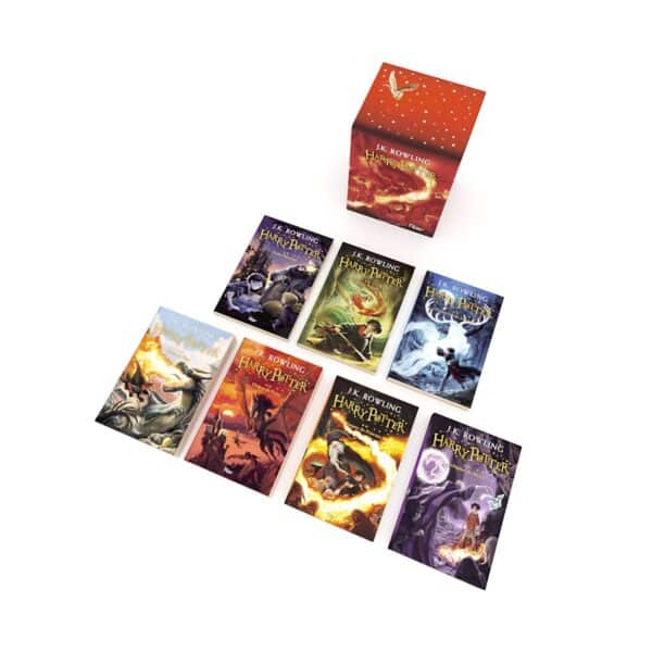 Box Harry Potter vermelho (edição “britânica”)