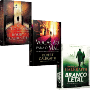Combo com três livros da série Cormoran Strike.