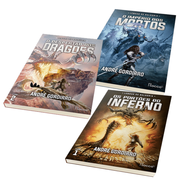Kit Trilogia Lendas da Baldúria + Pôster