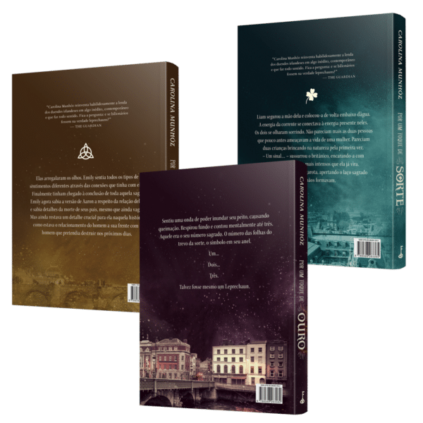 Trilogia Trindade Leprenchaun - Carolina Munhoz (3 livros)