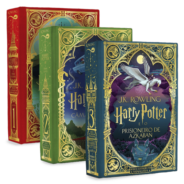Coleção Harry Potter - Edições MinaLima (3 livros)