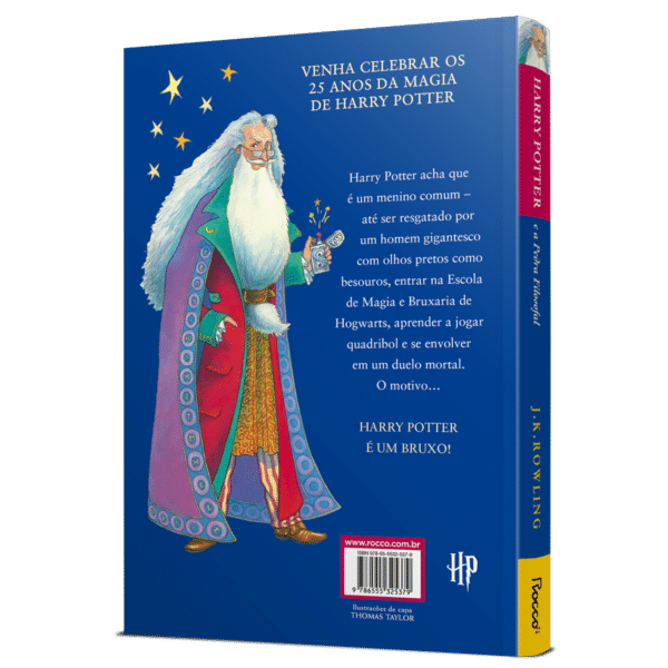 Harry Potter e a Pedra Filosofal - Edição Comemorativa de 25 Anos + Brinde Sacola
